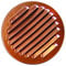 GRIGLIA DI AERAZIONE IN RAME TONDA 63/125 GRIGLIA DI VENTILAZIONE