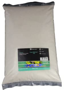 Silbermann Ocean White Sand, Bodengrund in verschiedenen Körnungen und Größen (10 kg fein)