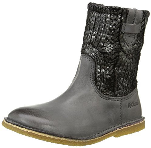 Kickers Cressona, Stivali Ragazza Grigio Gris (Gris Maille) 29