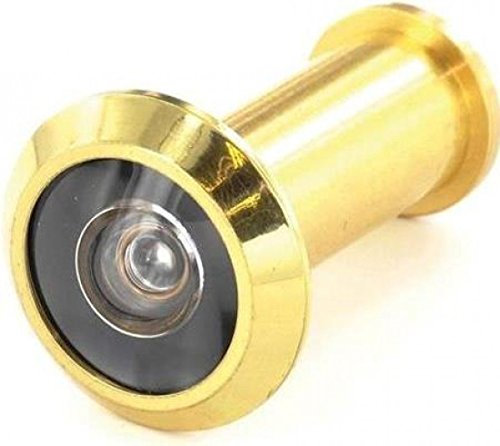180 DEGREE BRASS DOOR VIEWER SPY GLASS HOLE