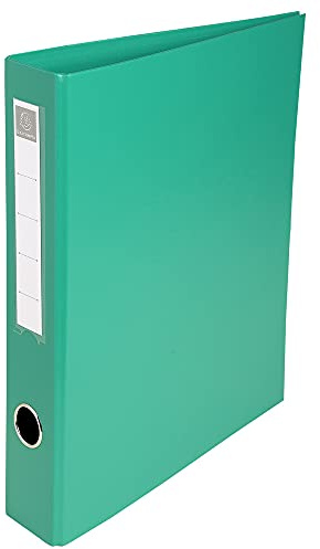 Exacompta Rigid Ring Binder PVC A4 4 Rings Green