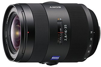 Sony SAL1635Z Obiettivo grandandolare con zoom 16-35 mm F2.8 ZA SSM, Nero