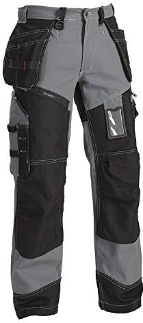 Blåkläder 15001370 Werker Hosen X1500, Grau / Schwarz, D96