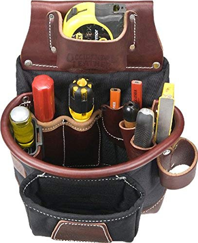 Occidental Leather FatLip Tool Bag - 13 Pockets & Tool Holders - Made in USA