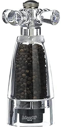 Bisetti Molinillo de Pimienta, Acrílico, Transparente