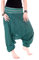 Vishes - Haremshose mit gestreiftem oder farbigem Bund - Unisex - Alternative Bekleidung für Damen und Herren