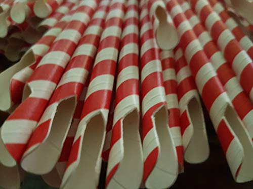 Lickleys Cuillère Cuillère Pailles pour Smoothies, Granités Parent - Pack of 100
