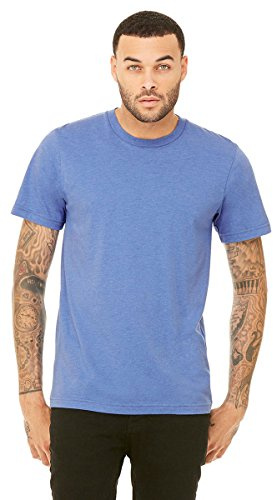 Unisex Jersey Short-Sleeve T-Shirt - HTHR COLUM BLUE - L