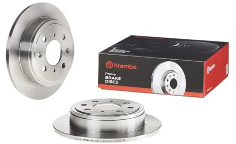 Brembo 08.7104.14 Rear Brake Disc - Set of 2