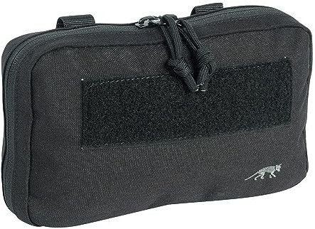 Tasmanian Tiger TT Leader Admin Pouch Organizer Rucksack Zusatz-Tasche mit vielen Einschub-Fächern für kleinteiliges Zubehör und EDC, Molle-kompatibel, Schwarz