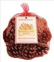 SCENTED CHRISTMAS PINE CONES - Christmas Spice - Blend of Cinnamon, Citrus & Festive Spices - 300g