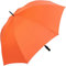 RS-Golfschirm Fiber-XXL extra groß und stabil mit Fiberglas-Streben- orange