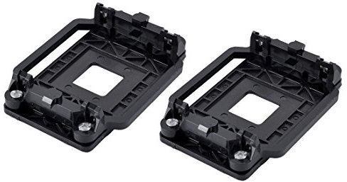 sourcing map 2stk. Schwarz Plastik CPU Lüfterhalter Basis Sockel für AMD AM2 AM3 AM2+ AM3+ DE de