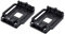 sourcing map Plastic CPU Fan Stand Bracket Base Socket Black 2pcs for AMD AM2 AM3 AM2+ AM3+