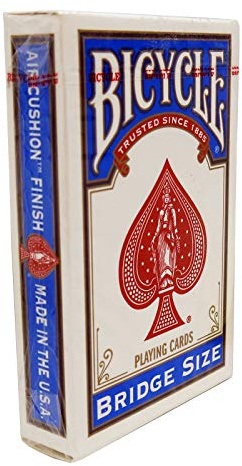 Bicycle Bridge Size Playing Cards (Colors May Vary)