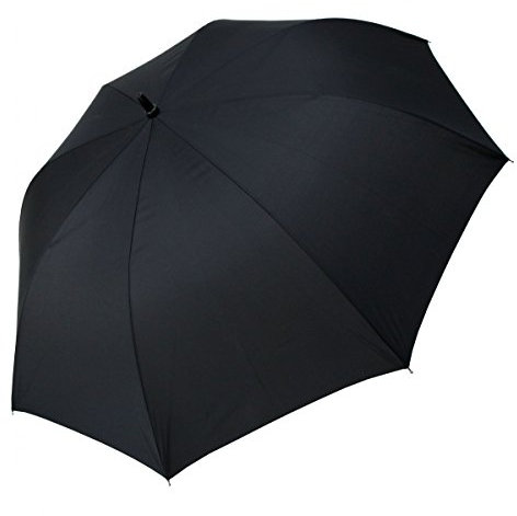 Susino Golfschirm Partnerschirm Portierschirm schwarz