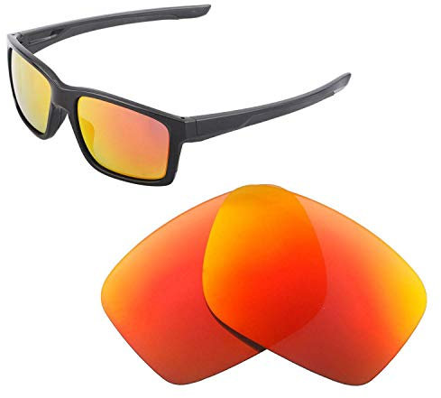 sunglasses restorer Kompatibel Ersatzgläser für Oakley Mainlink (Polarisierte Ruby Red)