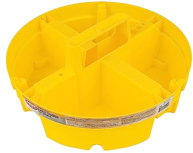 Bucket Boss - Bucket Stacker Small Parts Organizer, Bucket Organization (15051) , Yellow