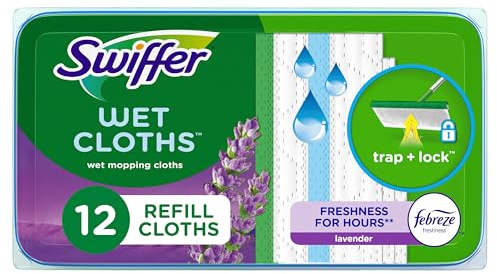 PROCTER & GAMBLE - 12-Count Febreze Lavender & Vanilla Wet Cloth Refills