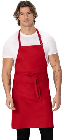 Chef Works Unisex Butcher Apron | Provides reliable protection against kitchen spills and stains, tailored for demanding commercial catering environments.