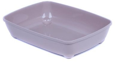 XXL Katzentoilette Schalentoilette 57 cm beige