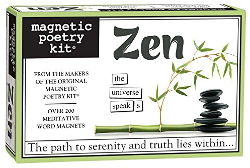 magnetisch Poesie Zen, 12,1 x 7,6 x 3,2 cm