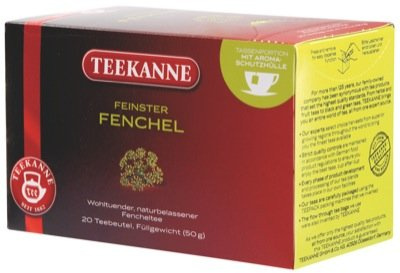 Teekanne Premium Fenchel, 20 Aufgussbeutel, 1er Pack