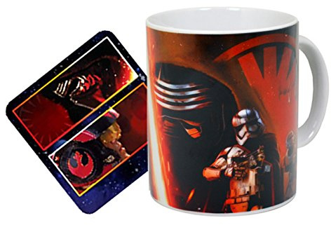 Star Wars : The Force Awakens Mug & Coaster Set Retro