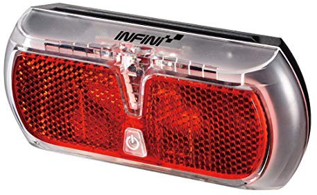 Infini Apollo Led-gepäckträgerleuchte, rot, 10 x 4 x 3 cm