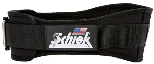 Schiek Sports 2004 Gewichthebergürtel, Nylon, 11,4 cm, Schwarz
