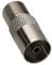 kenable F Type Connector Socket to RF Coax Aerial Female Adapter