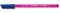 Staedtler 326-20 Fasermaler Noris Club, circa 1.0 mm, auswaschbar, 10 Stück im Kartonetui, magenta