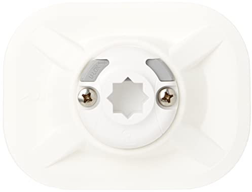 Set: Railblaza Ribport Halterung Außenhaut (weiß) + VHB 3M Pad, 03-4064-21