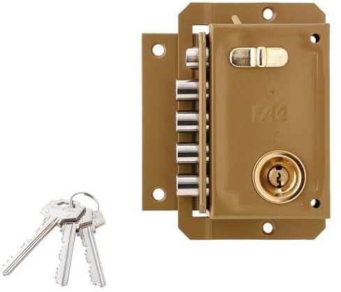 Cerradura Fac S 90 Pintada Izquierda Bombin 70