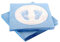 20 Napkins Baby Feet Footprint Light Blue Christening Birth Boy Baby Shower
