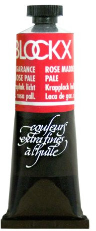 Blockx Rose Madder Pale Oil Paint, 35ml Tube