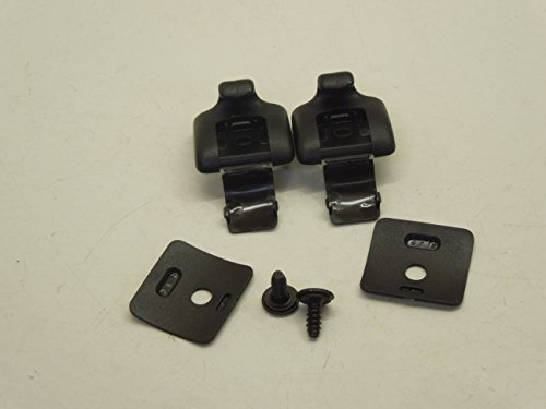 Juego de ganchos y clips para estor de ventana trasera Audi A4 8E0861337