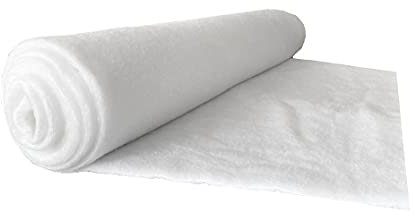 pemmiproducts Patchworkvlies aus Baumwolle 200 g/m², 1,5 m x 10 m, ca. 2 cm dick, Volumenvlies, Polstervlies, Vliesstoff, Polsterwatte, Watte