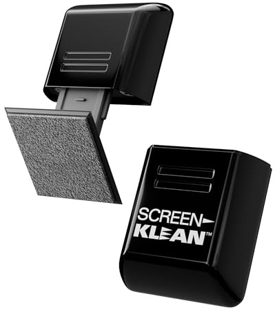 ScreenKlean Tablet Screen Cleaner - Compatible with iPad, Android & Amazon Tablet - with Carbon Microfiber Tech-Injected Black-1 Count (Pack of 1)