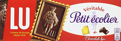 Lu Petit Écolier Galletas con Tableta de Chocolate Negro, 150g