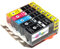 5X Canon Pixma iP3600 Kompatible Druckerpatronen - Cyan/Gelb/Magenta/Schwarz- PATRONEN MIT CHIP