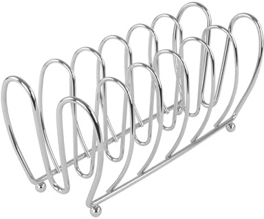 Spectrum Diversified 20870 Bloom Lid Organizer, Plate Rack, Cookie Sheet Holder Chrome