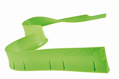 silikomart | FREE BAKE Silikonband, 4er-Pack Kartonformen Herz, Quadrat und Kreisformen für Süßigkeiten, 1070 X 55 mm, Made in Italy