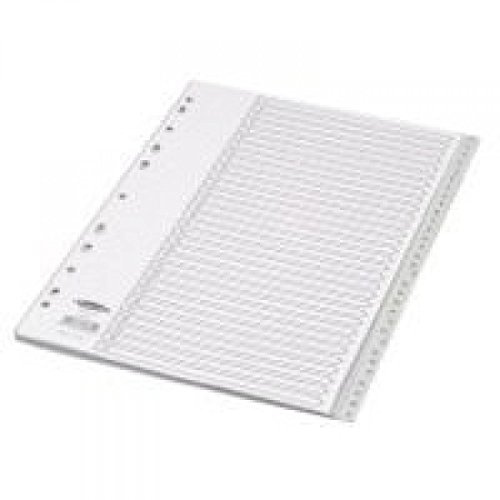 Concord Grey Index Polypropylene 120 Micron Europunched 1-31 A4 Ref 62805