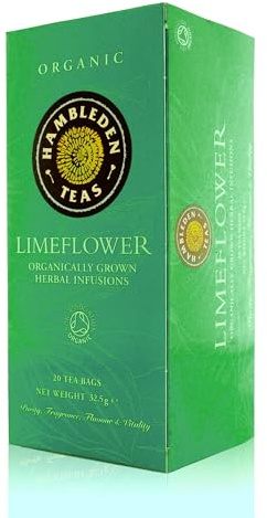 HAMBLEDEN HERBS Organic Lime Flower Tea Bags 32.5g