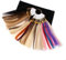 hair2heart Farbmuster Strähnen Set Farbring Muster aller Haarfarben Extensions
