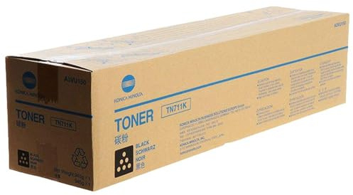 MINOLTA QMS TN711K Original Toner for Konica Bizhub C654 Black