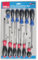12PC Soft Grip Screwdriver Set