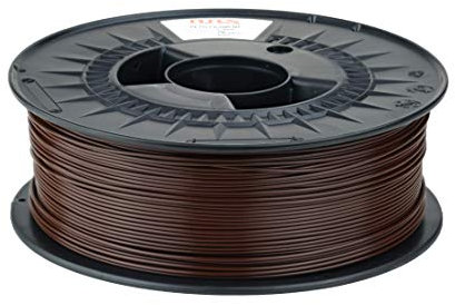 NuNus PLA Filament 1,75mm Braun - Premium Qualität, Made in Europe, 1Kg Rolle, in verschiedenen Farben - Kompatibel mit allen gängigen 3D Druckern und 3D Stiften