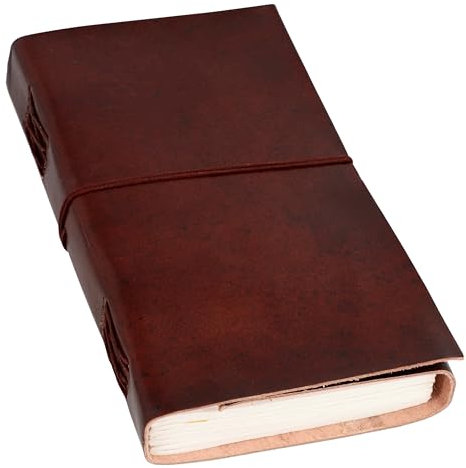 Gusti Cuir nature „ Sophia“ livre en cuir bloc note journal intime bloc à dessin carnet de voyage photo croquis carnet de note loisirs homme femme P11
